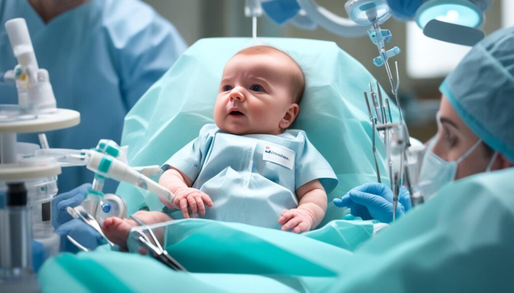 השפעת ניתוח קיסרי על התינוק